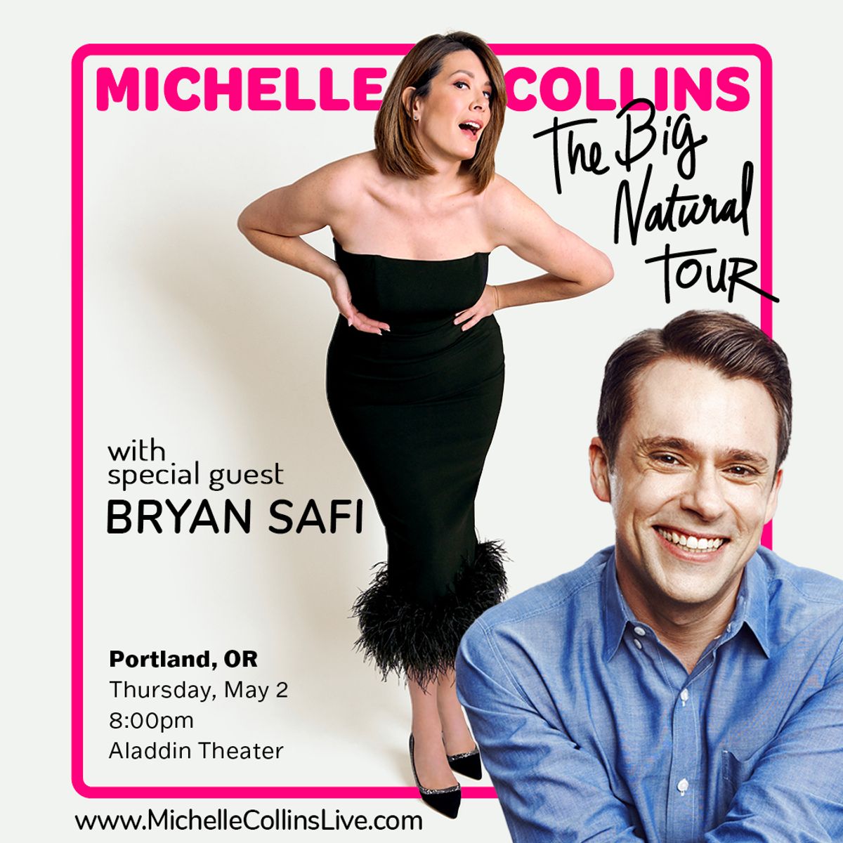 Michelle Collins: The Big Natural Tour at Aladdin Theater in Portland, OR -  Thursday, May 2 - EverOut Portland