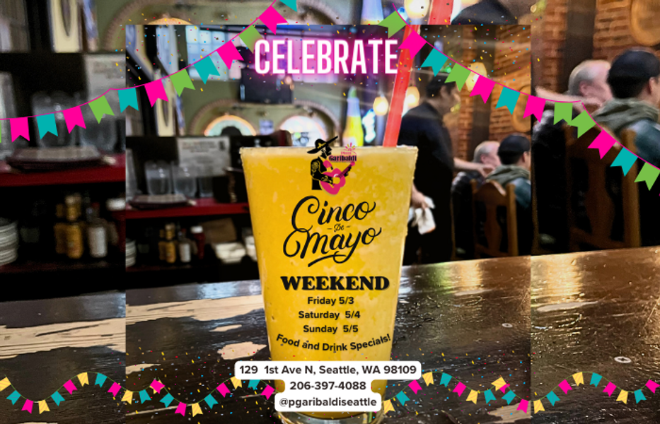 Cinco de Mayo Fiesta! at Plaza Garibaldi in Seattle, WA Multiple dates through May 5 EverOut