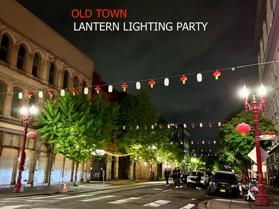 Old Town Lantern Lighting 