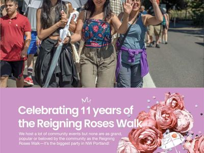 11th Annual Reigning Roses Walk