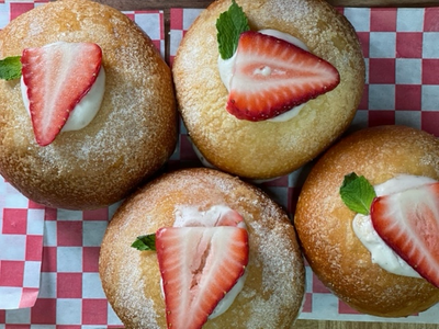 <p>Secure your status as the favorite child with strawberry bomboloni from <a href="https://everout.com/portland/locations/sebastianos/l40294/">Sebastiano's</a>.</p>