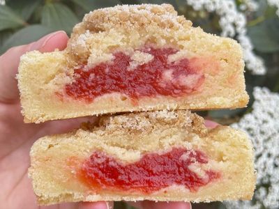 Snatch up <a href="https://everout.com/seattle/search/?q=lowrider%20baking%20company">Lowrider Cookie Company</a>'s stuffed strawberry rhubarb cookie before it leaves at the end of the month.