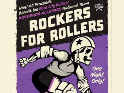 Rockers for Rollers: A Benefit for the Rose City Rollers’ Rosebud’s Allstars National Team