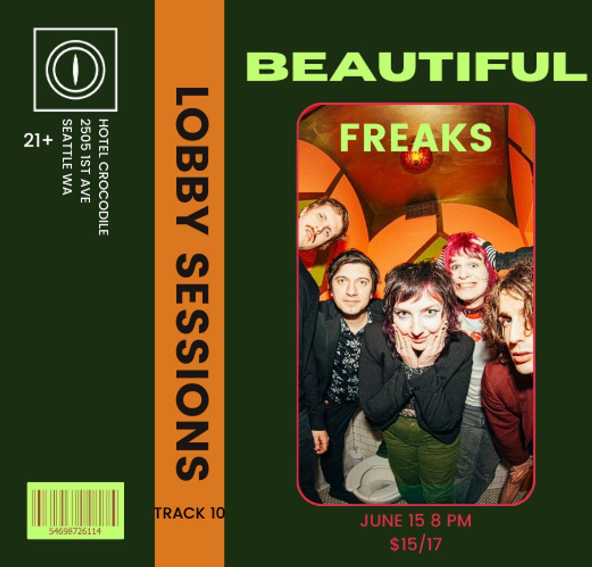 Hotel Crocodile Presents: The Beautiful Freaks Lobby Session, Track 10 ...