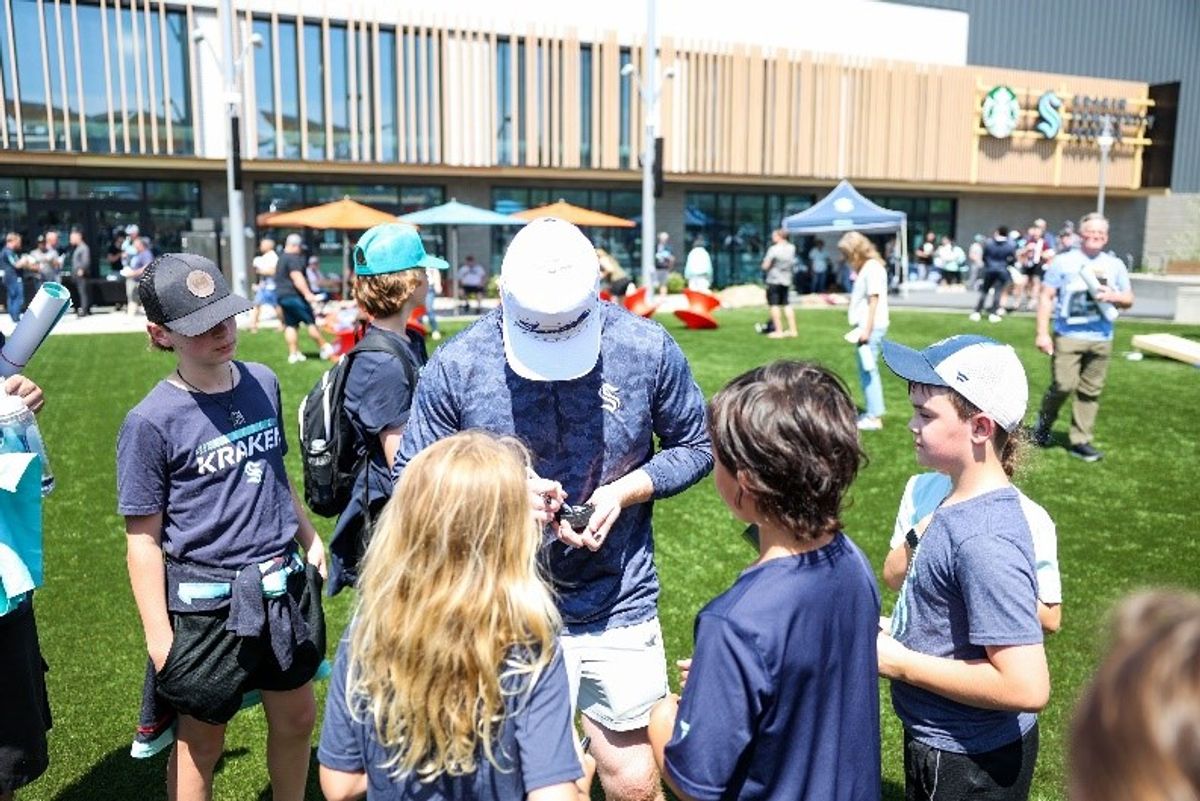 Seattle Kraken Development Camp at Kraken Community Iceplex in Seattle ...