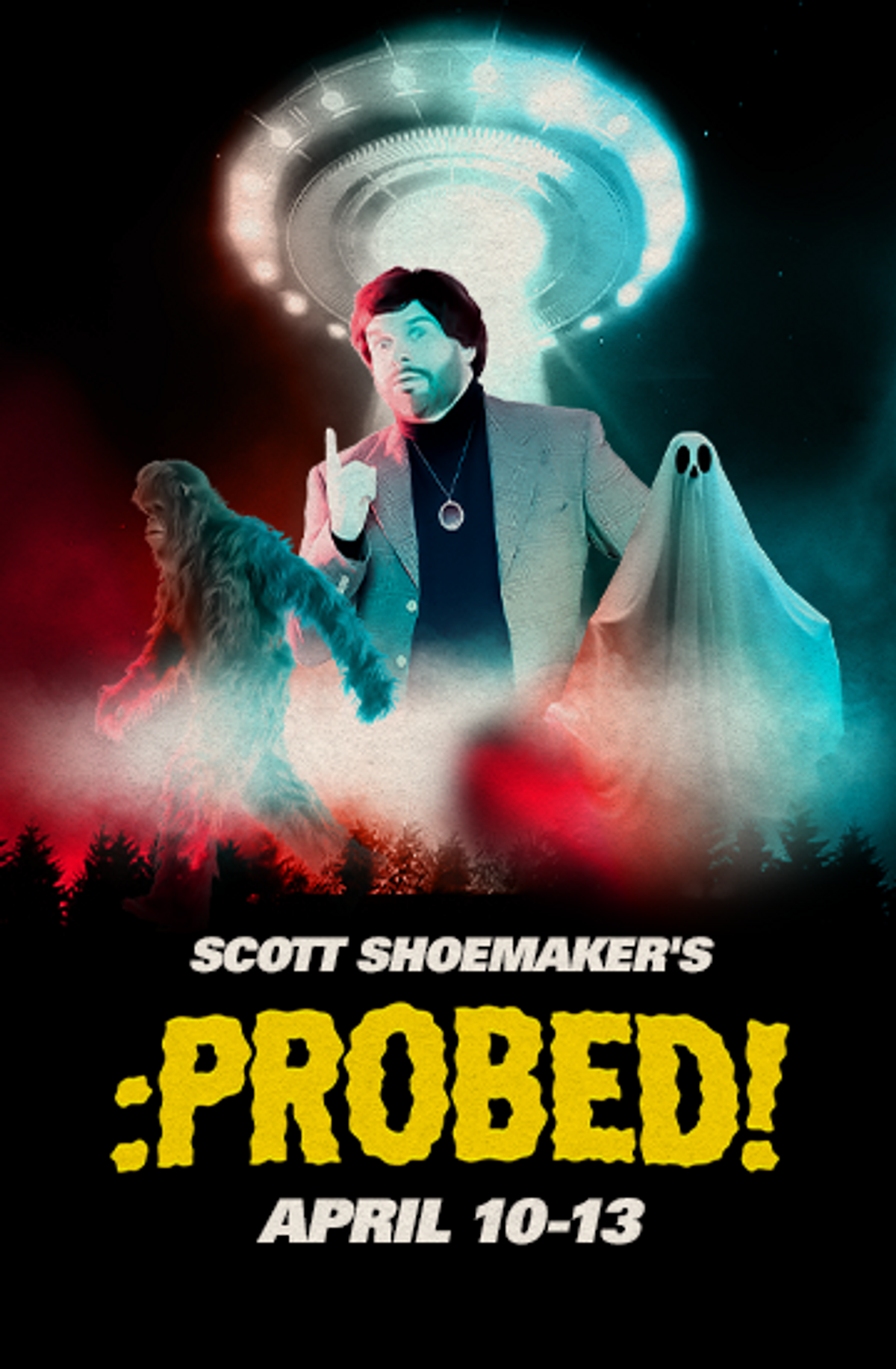 Scott Shoemaker's :PROBED! at Erickson Theatre Off Broadway in Seattle ...