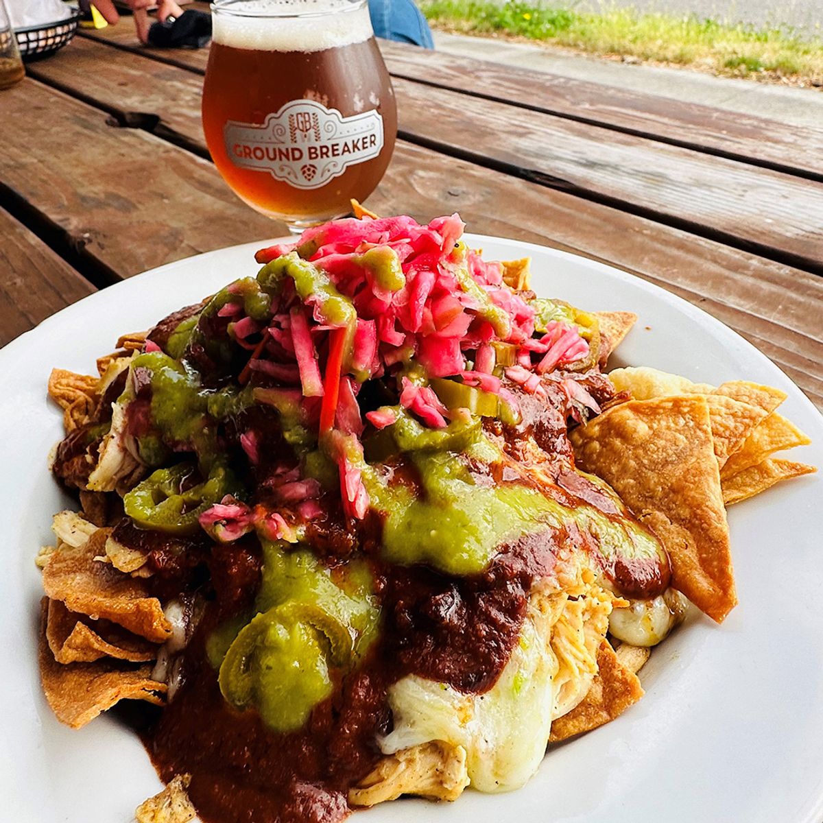 Bad Ass Bicha! (Mole Nachos) at Salvi PDX in Portland, OR - Every day ...