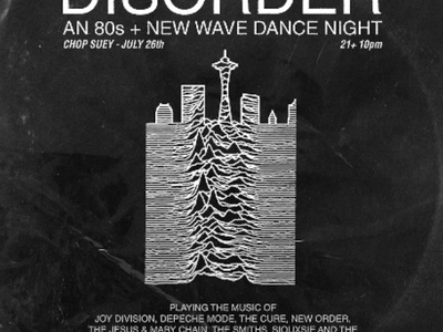 DISORDER: An '80s + New Wave Dance Night