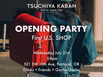 Tsuchiya Kaban Store Launch Party 