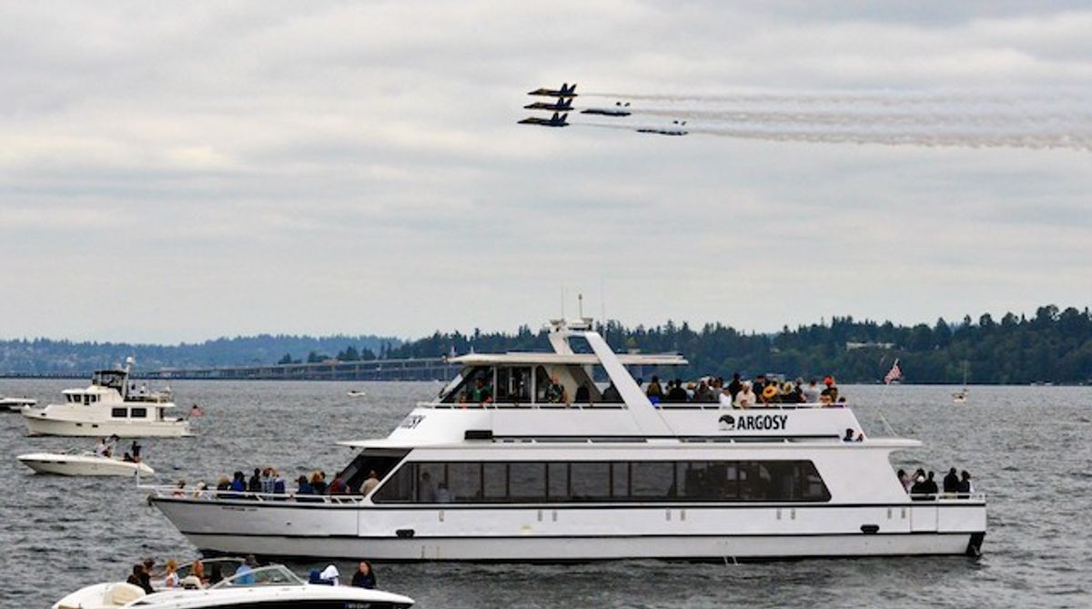 Argosy Cruises Seafair Blue Angels Viewing (All Ages) Lady Mary at