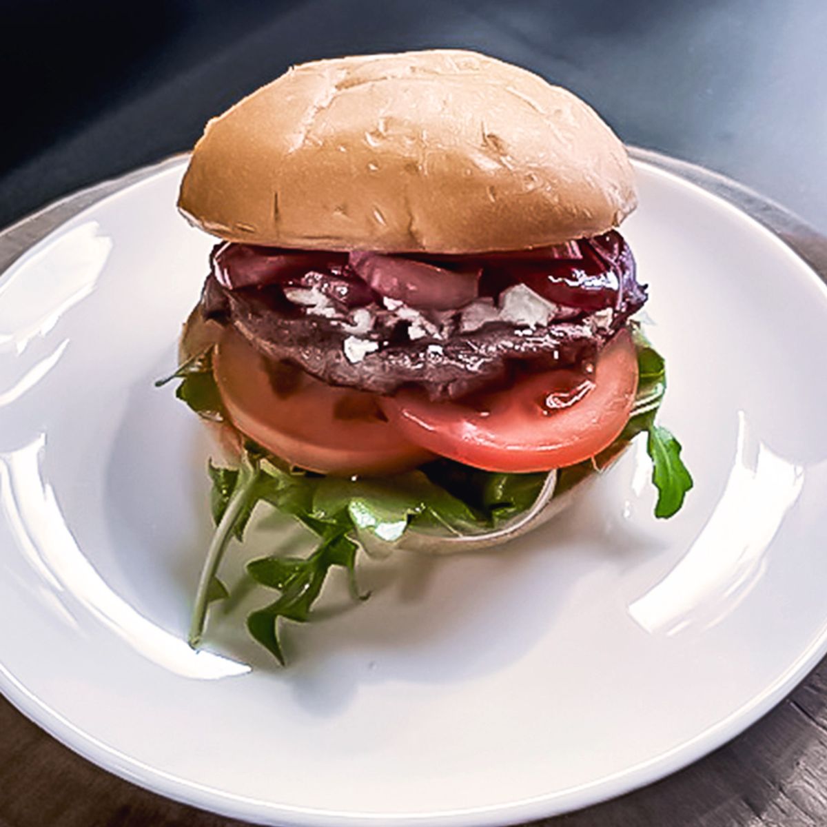 Balsamic Goat Cheese Burger at Brix Tavern in Portland, OR - Multiple ...