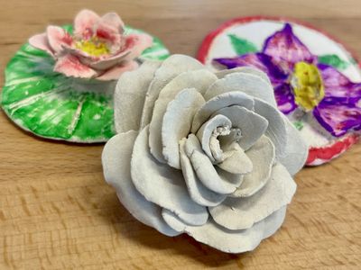 Clay Flowers Family Workshop
