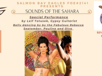 Salmon Bay Eagels Presents: Leif Totusek with Rebecca's Belly Dancers
