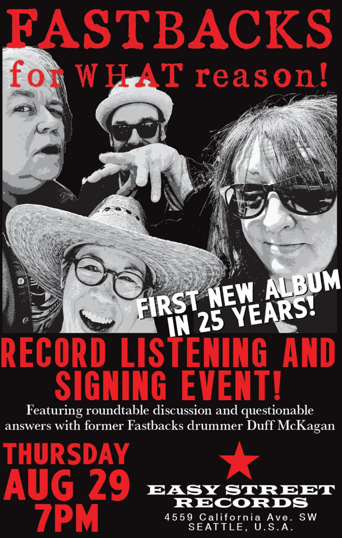 The Fastbacks Live at Easy Street Records at Easy Street Records in ...