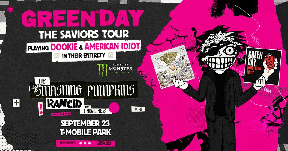 GREEN DAY グリーンデイSaviors tour限定バンドT 日本未発売 Green Day taps VERDY for Japan-exclusive The Saviours Tour merch