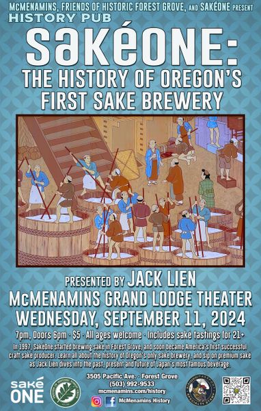 History Pub - SakeOne: The History of Oregon's First Sake Brewery at ...