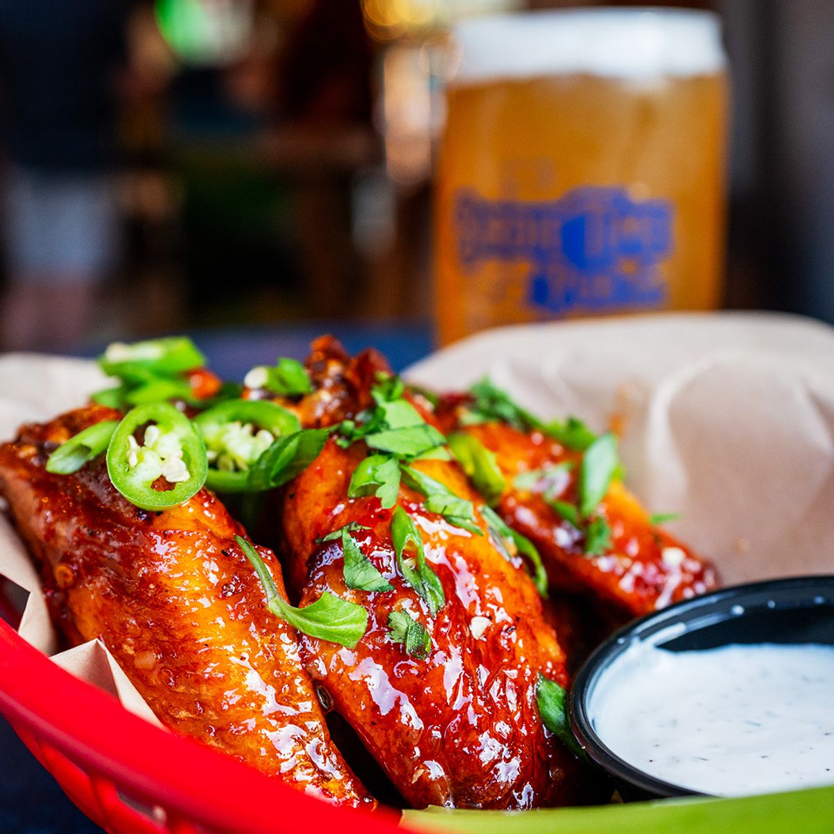 Birdie Jumbo Wings at Birdie Time Pub in Portland, Oregon - Multiple ...