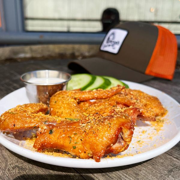 BG’s Wicked Good Garlic Parm Wings