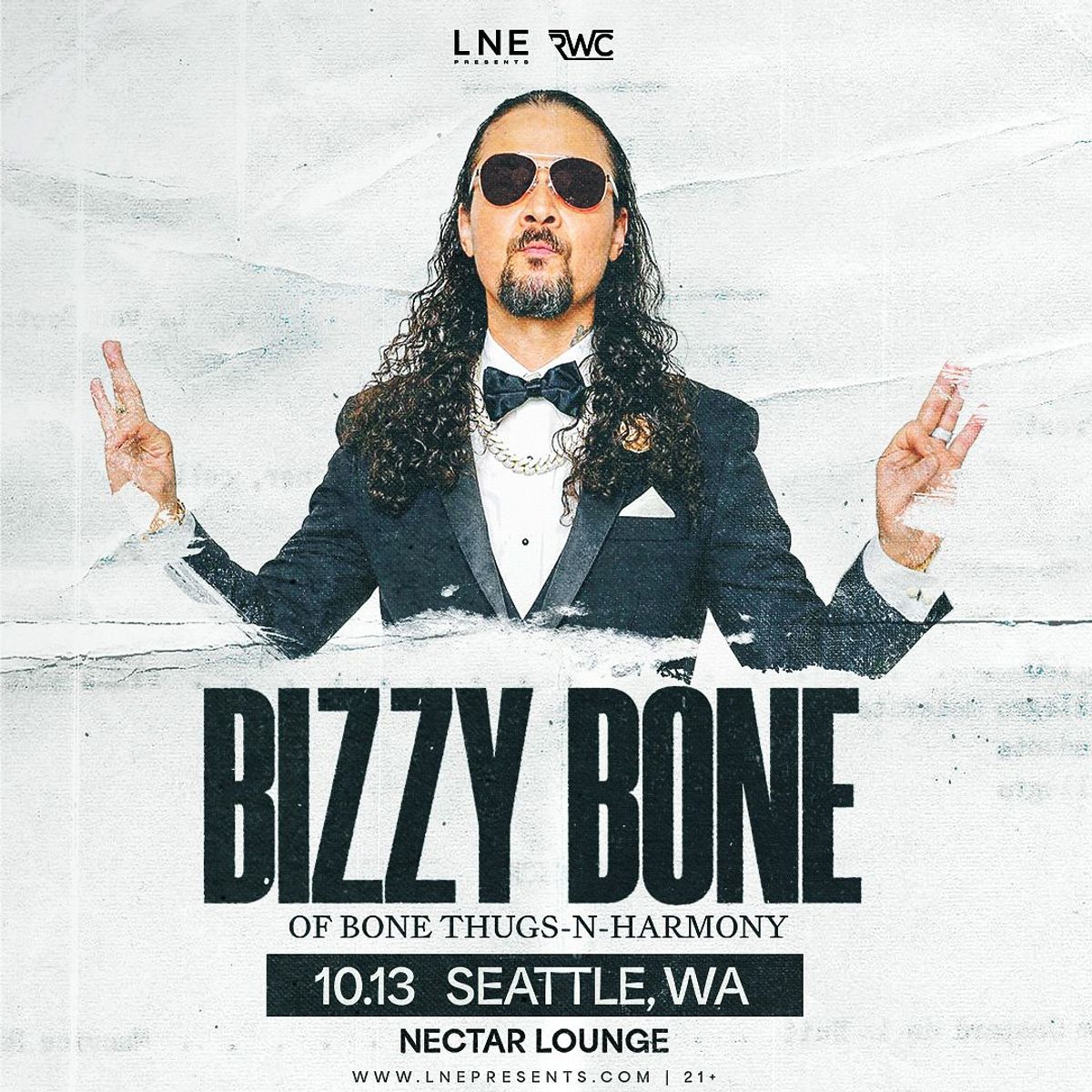 Bizzy Bone at Nectar Lounge in Seattle, WA - Sunday, October 13, 2024 ...
