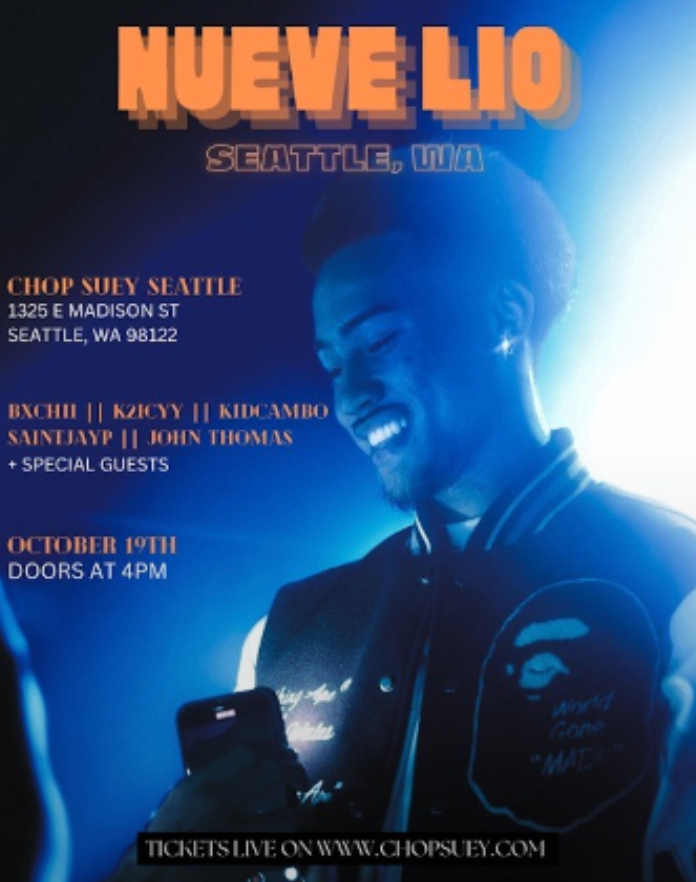 Nueve Lio at Chop Suey in Seattle, WA - Saturday, October 19, 2024 ...