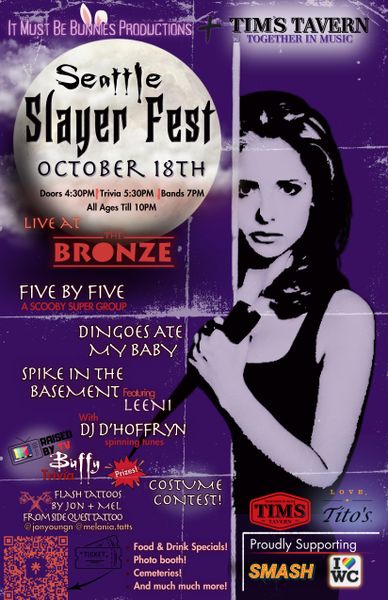 Seattle Slayer Fest 2024! at Tim's Tavern in Seattle, WA - Friday ...