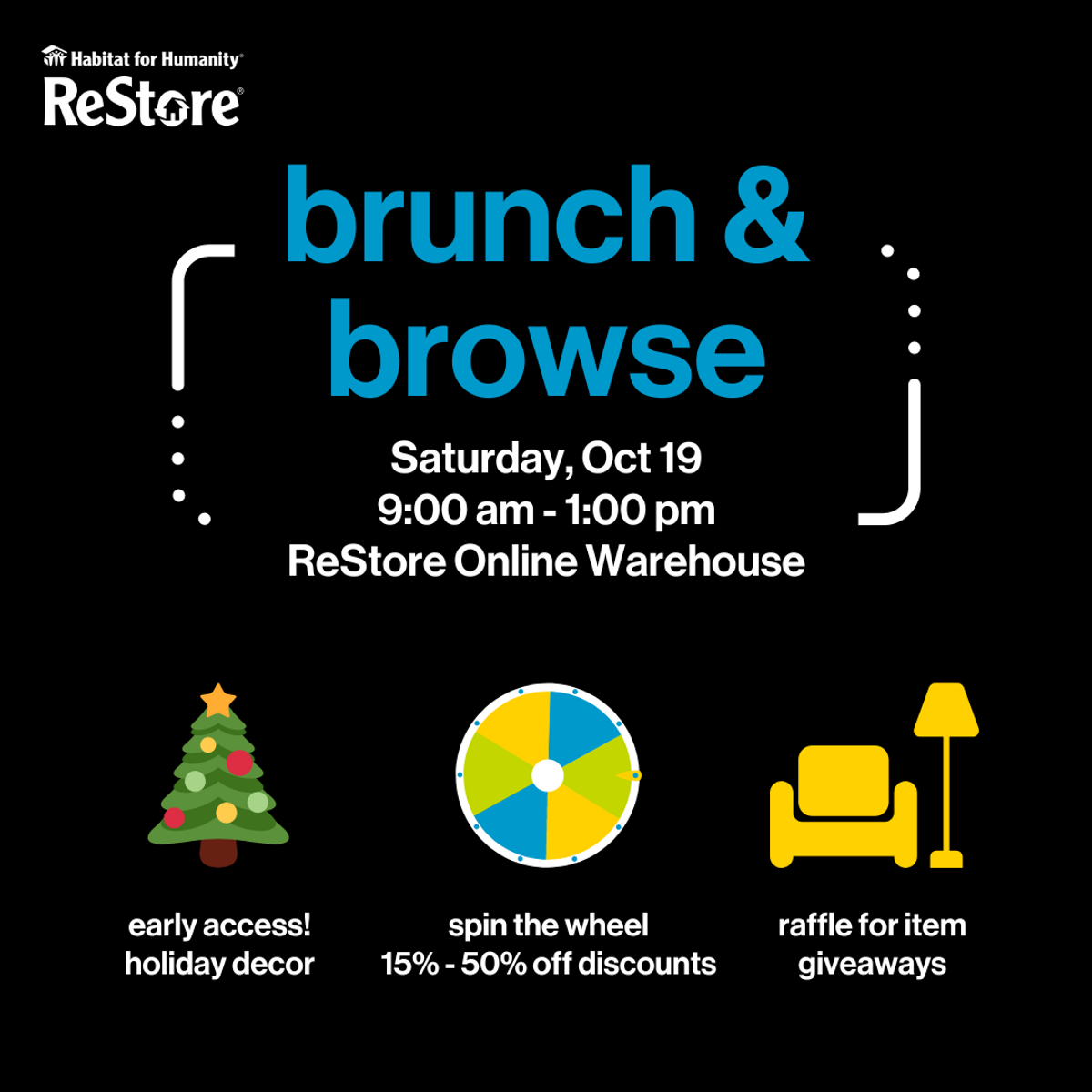 Brunch & Browse at Habitat for Humanity ReStore in Portland, OR