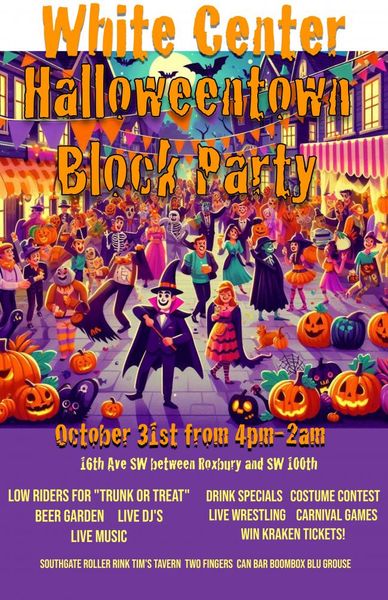 White Center Halloweentown Block Party at White Center's Business Core ...