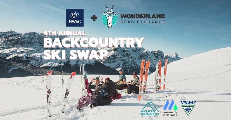 4th Annual Backcountry Ski Swap at Wonderland Gear Exchange in Seattle