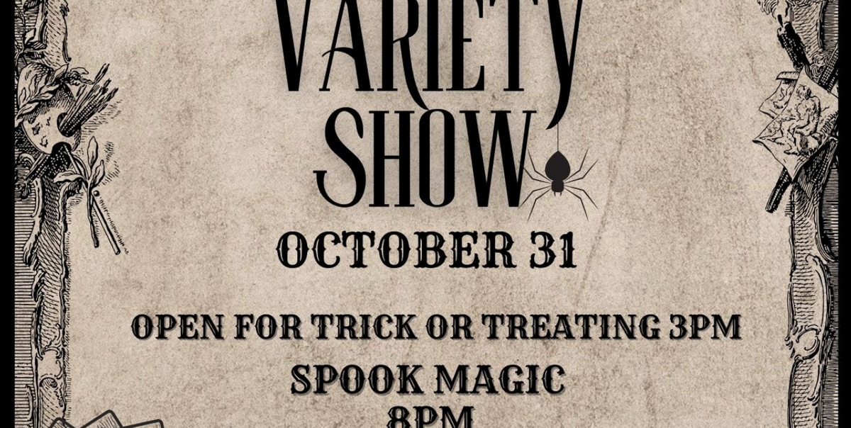 Halloween Variety Show at The Rabbit Box Theatre in Seattle, WA