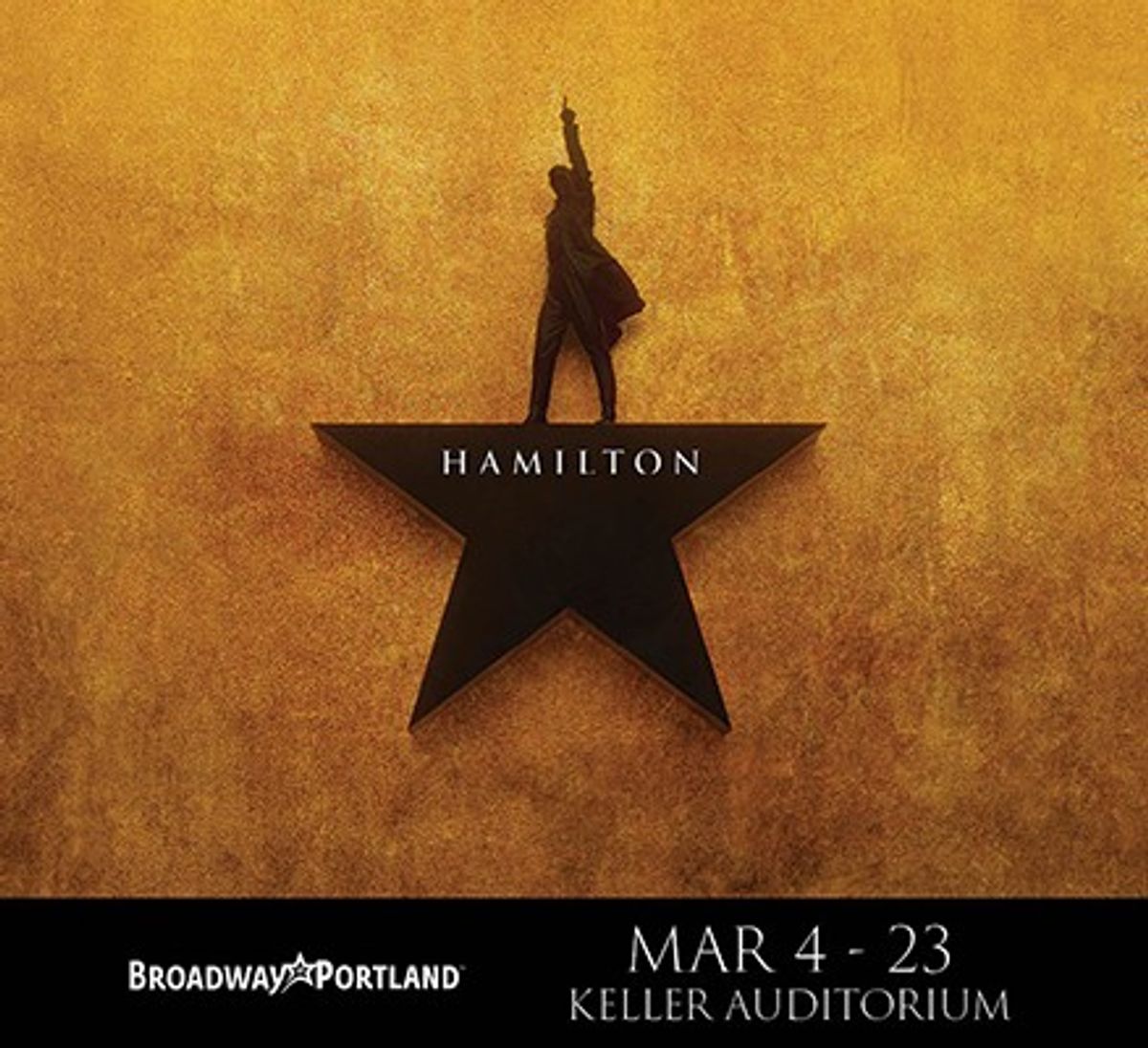 Hamilton at Keller Auditorium in Portland, OR Multiple dates through