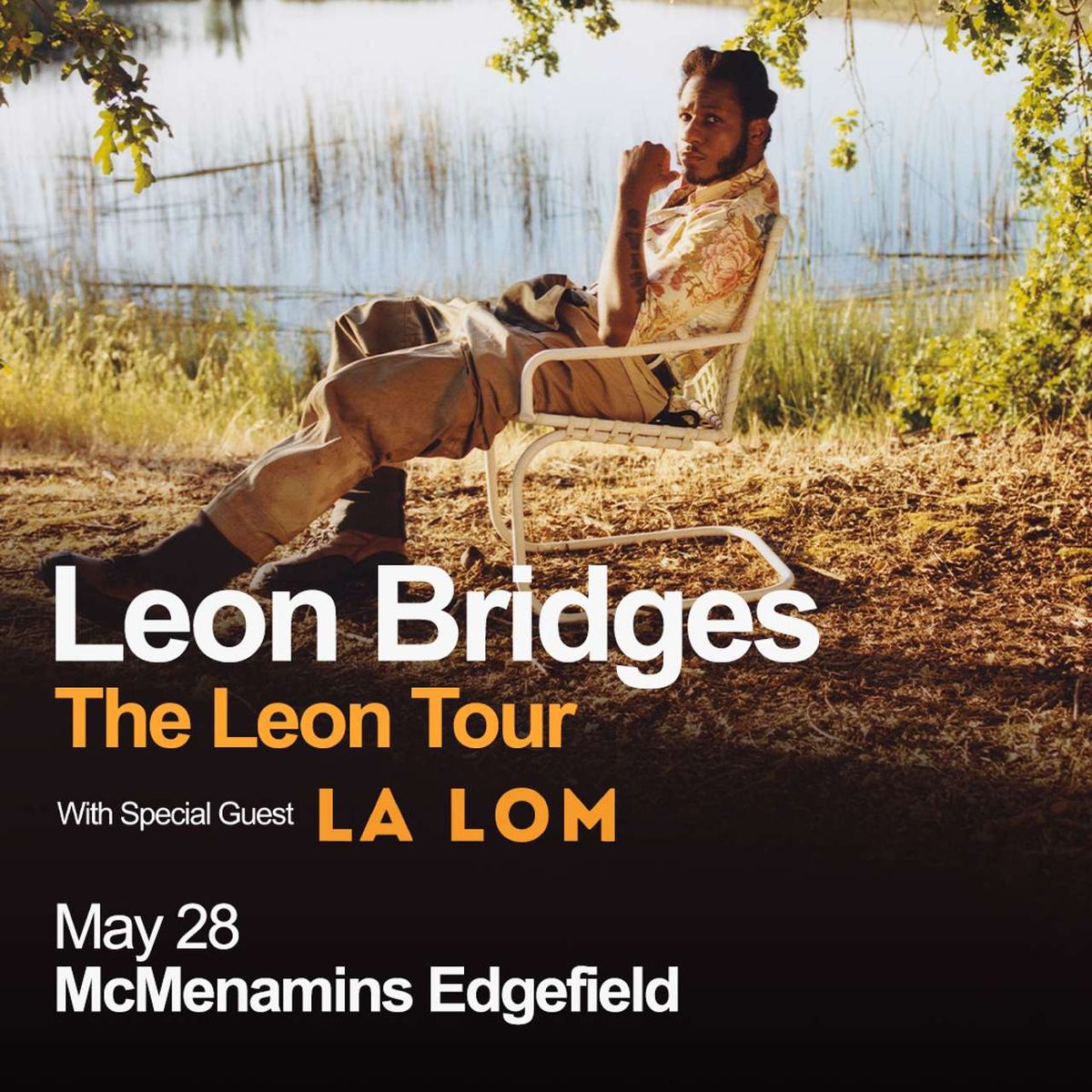 Leon Bridges The Leon Tour at McMenamins Edgefield in Troutdale, OR