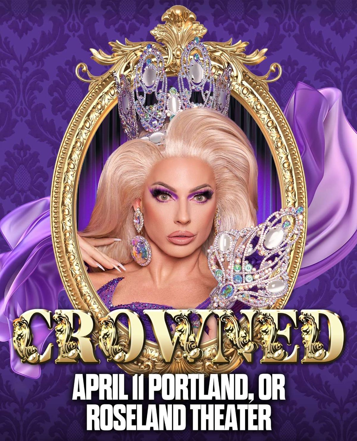 Alyssa Edwards Crowned at Roseland Theater in Portland, OR Friday