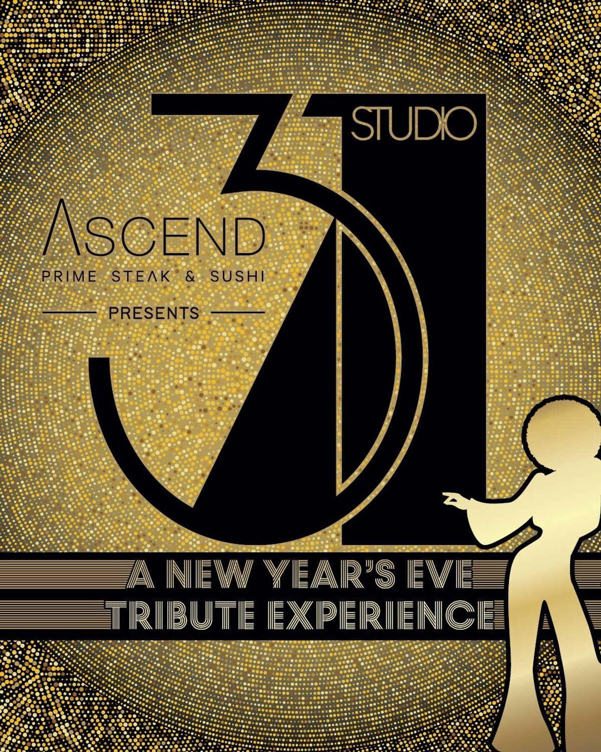 Studio 31 Ascend Prime's 2024 NYE Tribute Experience at Ascend Prime