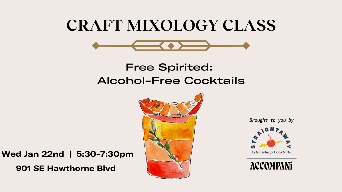 Craft Mixology Class Free Spirited AlcoholFree Cocktails at