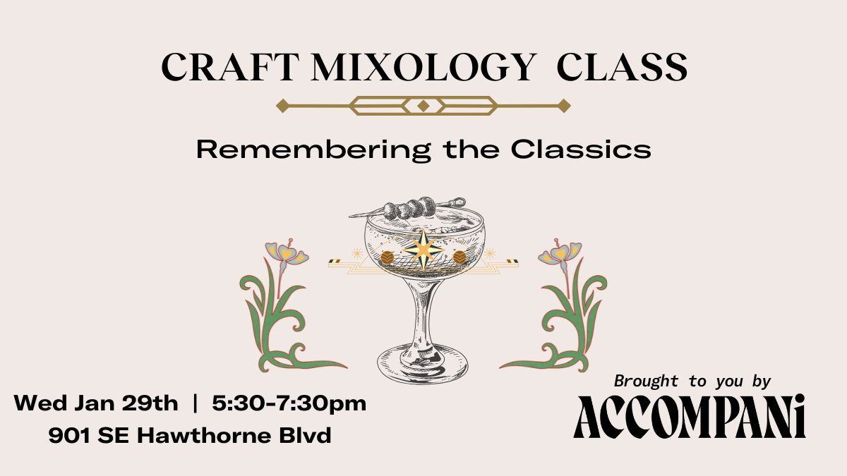 Craft Mixology Class Remembering the Classics at Straightaway in