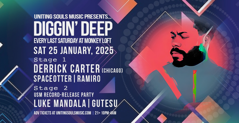 Diggin' Deep: Derrick Carter + Uniting Souls at Monkey Loft in Seattle ...