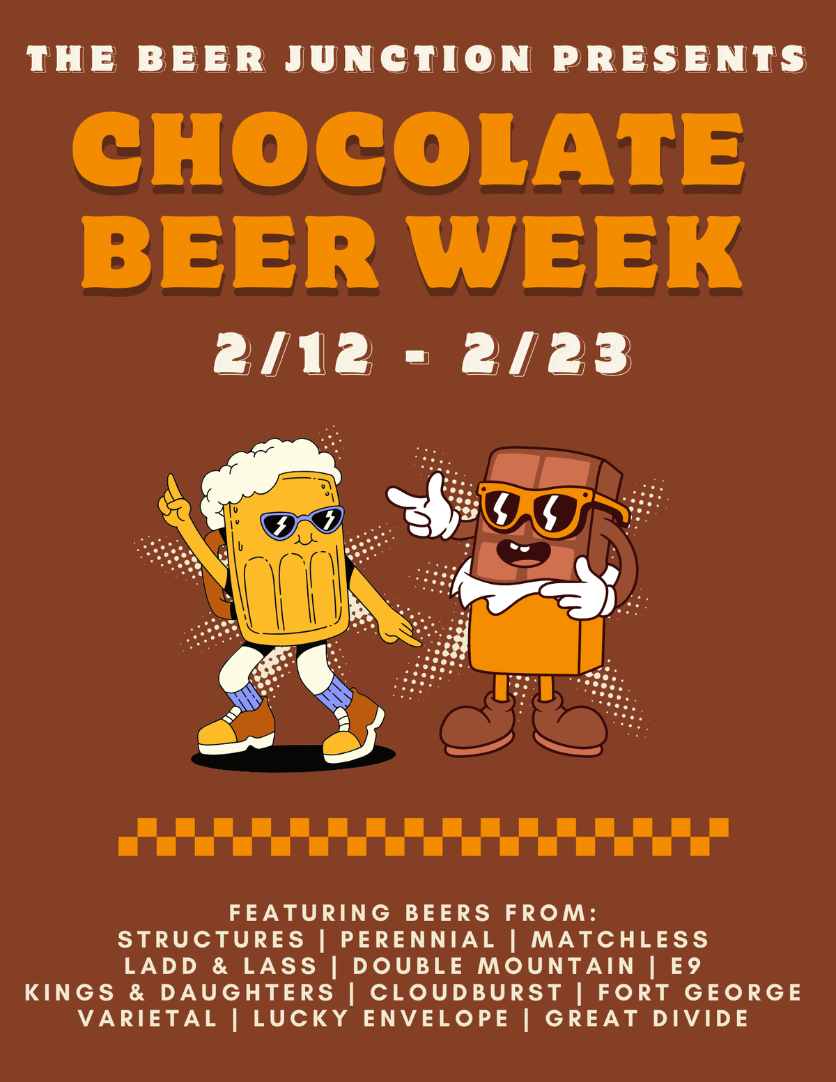 Chocolate Beer Week at The Beer Junction in Seattle, WA - Every day ...